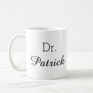 Personalized "Dr. [Name]" Professional Coffee Mug