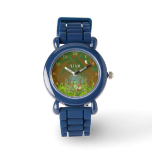 Personalized Dragon and Friend  Watch