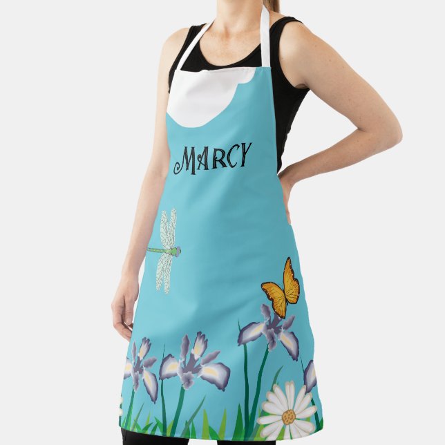 personalized dragonfly Apron (Insitu)