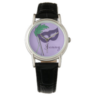 Personalized Drama Club Masquerade Mask Watch