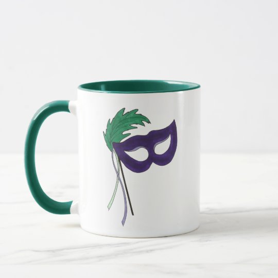 Personalized Drama Theatre Teacher Masquerade Mask Mug