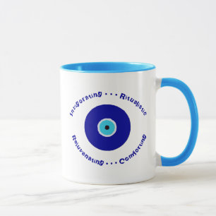 Personalized Dream Blue Evil Eye Amulet Mug