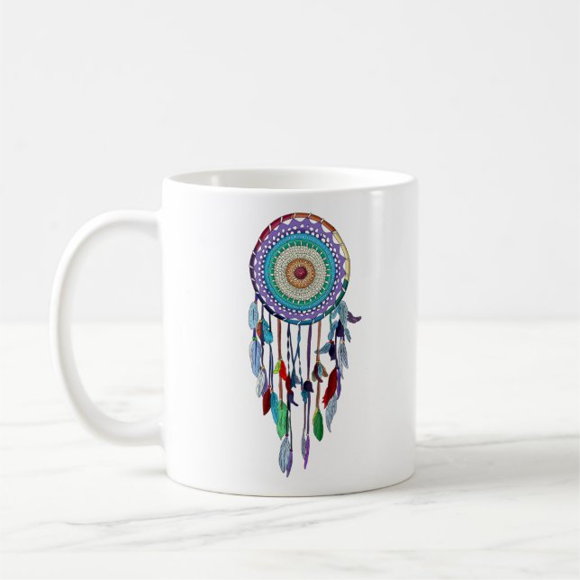 Personalized Dreamcatcher  Coffee Mug (Left)