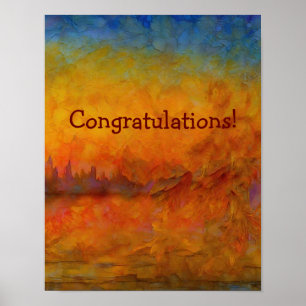 Personalized "Dreamscape Awakening – Abstract Art  Poster