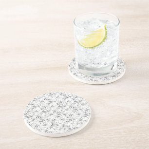 Personalized Drink Decor with Patterned Design Coaster