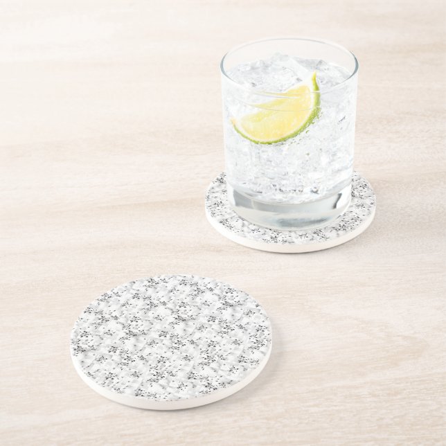 Personalized Drink Decor with Patterned Design Coaster (Side)