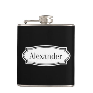 Personalized drink flask   classy gift for men