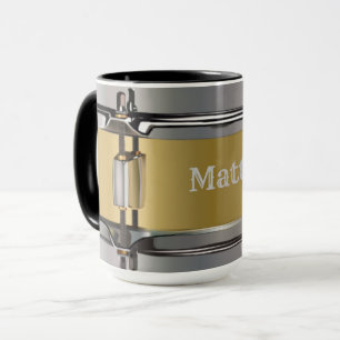 Personalized Drumming Up Drinks Mug