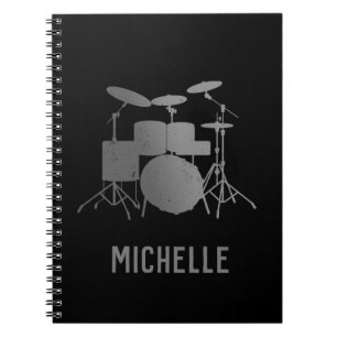 Personalized Drums - Funny drummer Notebook