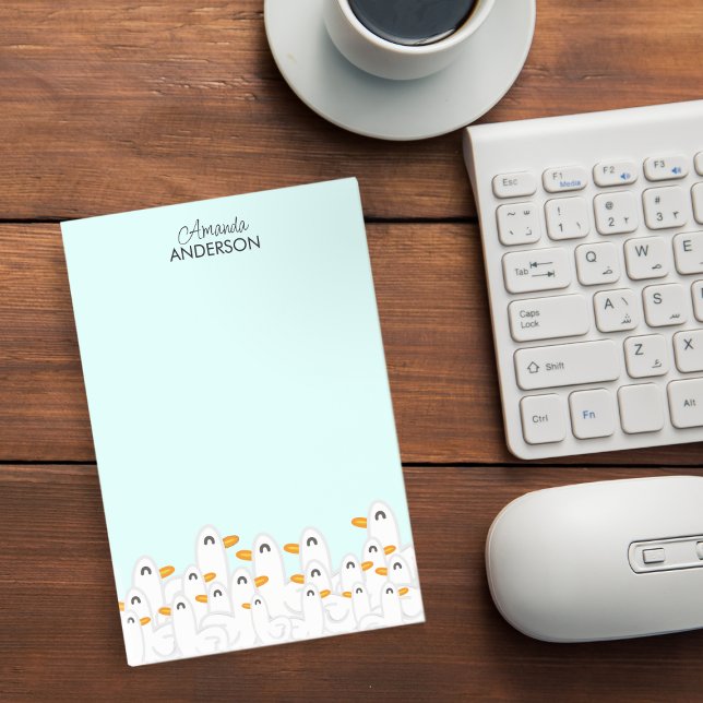 Personalized Ducks Crowd Post-it Notes (Creator Uploaded)