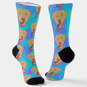 Personalized Dudley Labrador Socks