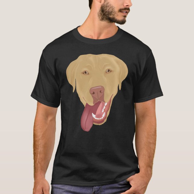 Personalized Dudley Labrador  T-Shirt (Front)