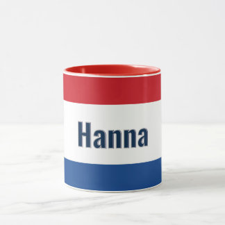 Personalized Dutch Flag Combo  Mug