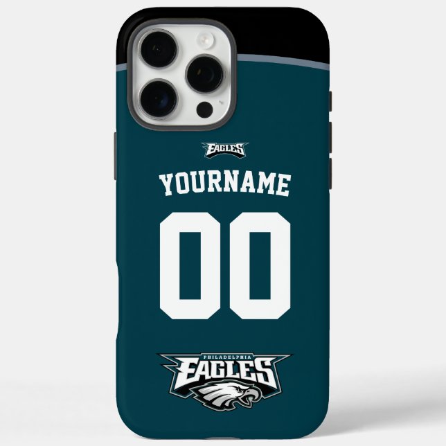 Personalized Eagles Jersey American Football Case-Mate iPhone Case (Back)