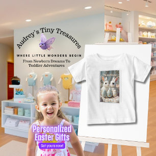 Personalized Easter Baby T-Shirt
