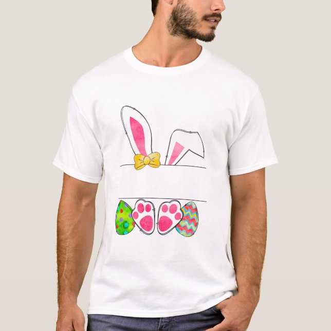 Personalized Easter Bunny . 293 T-Shirt (Front)