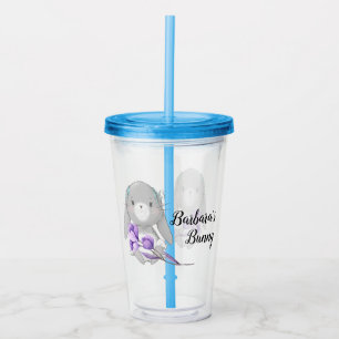 Personalized Easter Bunny Acrylic Tumbler