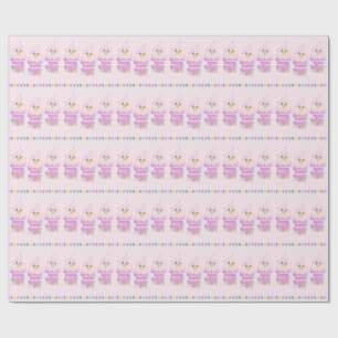 Personalized Easter Chick Wrapping Paper