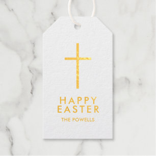 Personalized Easter Cross Gift Tags