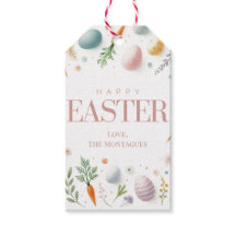 Personalized Easter Eggs and Carrots Favor