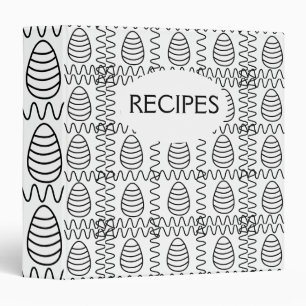 Personalized Easter Eggs Chevron Happy Easter   Binder