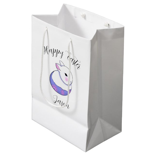 Personalized Easter Gift Bag (Front Angled)