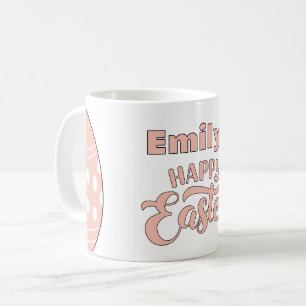 Personalized Easter Mug   Custom “Happy Easter