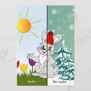 Personalized Easter Nor'easter card