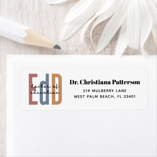 Personalized EdD Doctor Of Education Graduation (Insitu)