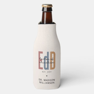 Personalized EdD Doctor Of Education Graduation Bottle Cooler