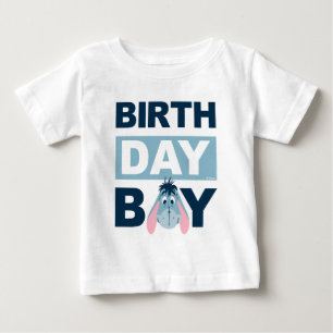 Personalized Eeyore Birthday Boy Baby T-Shirt