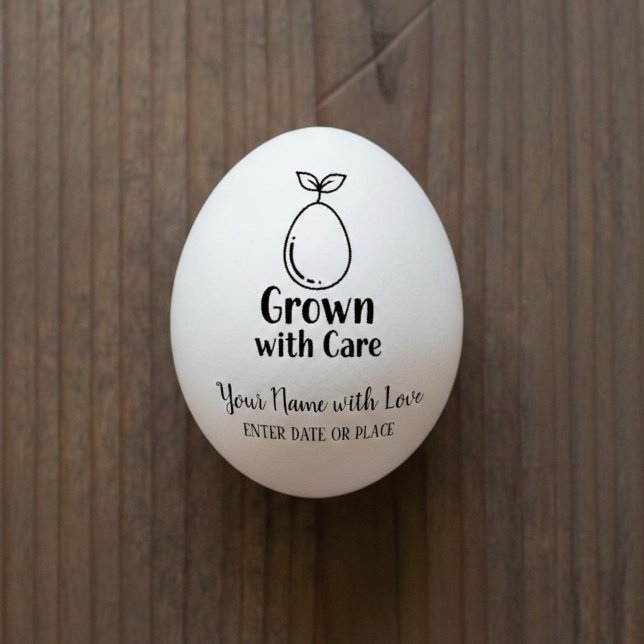 Personalized Egg Stamp – Custom Chicken Egg Stamp  (Creator Uploaded)