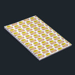 Personalized Eggs Benedict Breakfast Food Print Notebook<br><div class="desc">Design features an original marker illustration of delicious eggs benedict, with ham, poached egg, hollandaise sauce, and chives. A diner breakfast food classic, ideal for your favourite chef or foodie! Don't see what you're looking for? Need help with customization? Click "contact this designer" to have something created just for you!...</div>