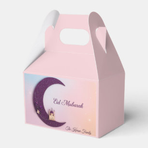Personalized  Eid Mubarak Favour Boxes
