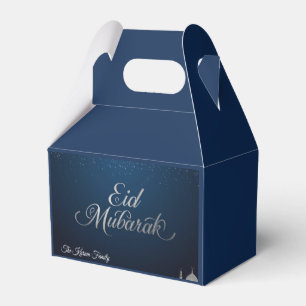 Personalized  Eid Mubarak Favour Boxes