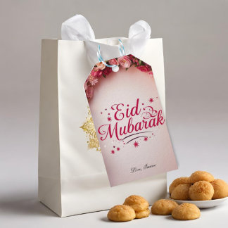 Personalized Eid Mubarak  Gift Tags