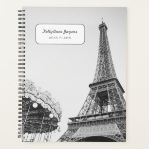 Personalized Eiffel Tower Paris 2025 Planner