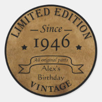Personalized eighty five vintage 85th birthday