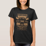 Personalized eighty vintage 80th birthday party T-Shirt<br><div class="desc">Make your birthday special with this unique design. Add a touch of sophisticated elegance to your birthday celebration with our exquisite, one-of-a-kind designs. These graphics bring sophistication and originality to any product, creating a memorable and stylish gift. They are perfect for those who appreciate a touch of timeless glamour on...</div>