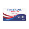 Personalized Election Campaign Business Card
