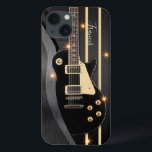 Personalized Electric Guitar With Custom Name iPhone 13 Case<br><div class="desc">Personalized Electric Guitar iPhone Case With Your Name</div>