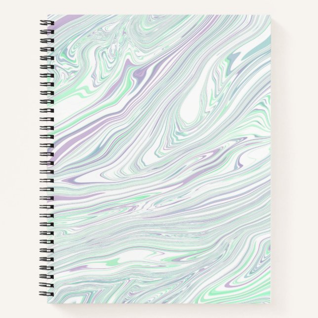 Personalized Elegance: Custom 8.5" x 11" Branded  Notebook (Front)