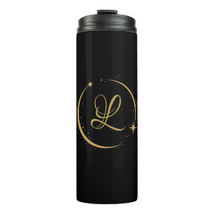 Personalized Elegance: Monogram for Timeless Style Thermal Tumbler