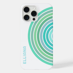 Personalized Elegant Abstract Art Stripes Pattern iPhone 15 Pro Max Case