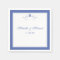 Personalized Elegant Blue Fleur de Lis