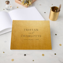 Personalized Elegant Chic Gold