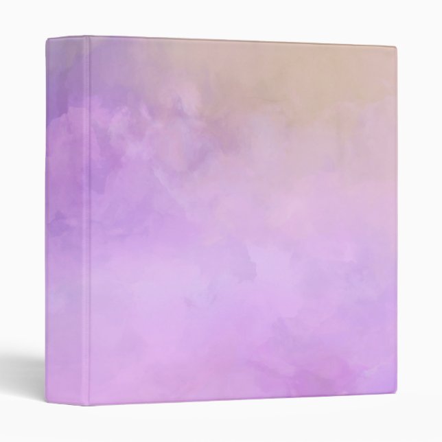 Personalized Elegant Chic Luxury Faux  3 Ring Bind Binder (Front/Spine)