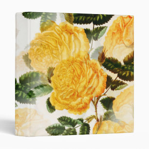 Personalized Elegant Chic Luxury Faux 3 Ring Bind Binder