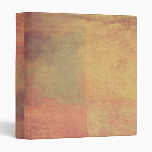 Personalized Elegant Chic Luxury Faux  3 Ring Bind Binder (Front/Spine)