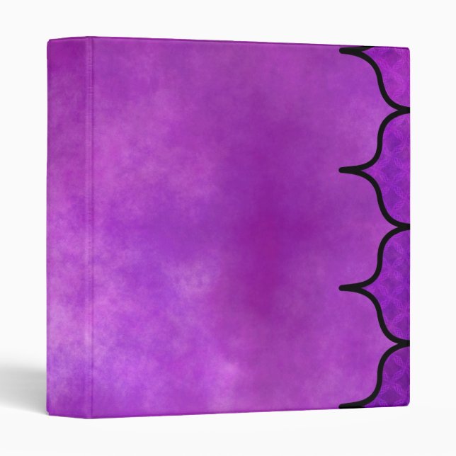 Personalized Elegant Chic Luxury Faux  Binder (Front/Spine)